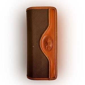 Longchamp leather classy hard shell sunglasses case